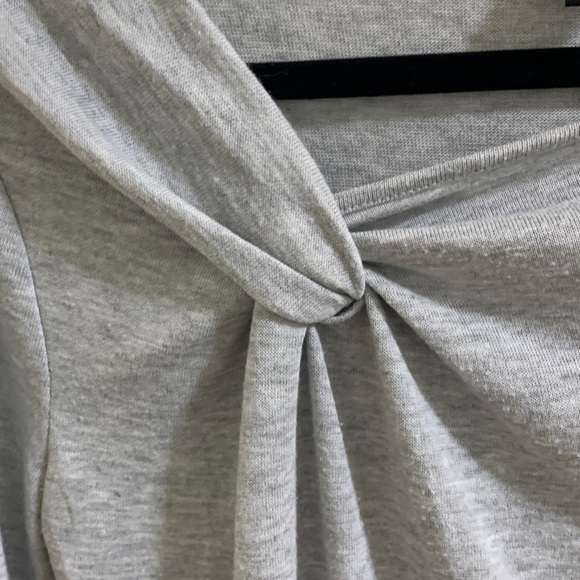 Ann Taylor Grey Top - Picture 2 of 4